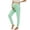 Mint Green, variant on MEZZALL Women Maternity Pregnant Yoga Pants Solid Color High Waisted Seamless Pregnant Base Pants Tight Fitting Sports Pregnant Pants Fashionable Trousers