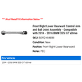 thumbnail image 2 of Front Right Lower Rearward Control Arm and Ball Joint Assembly - Compatible with 2014 - 2016 BMW 335i GT xDrive 2015, 2 of 2