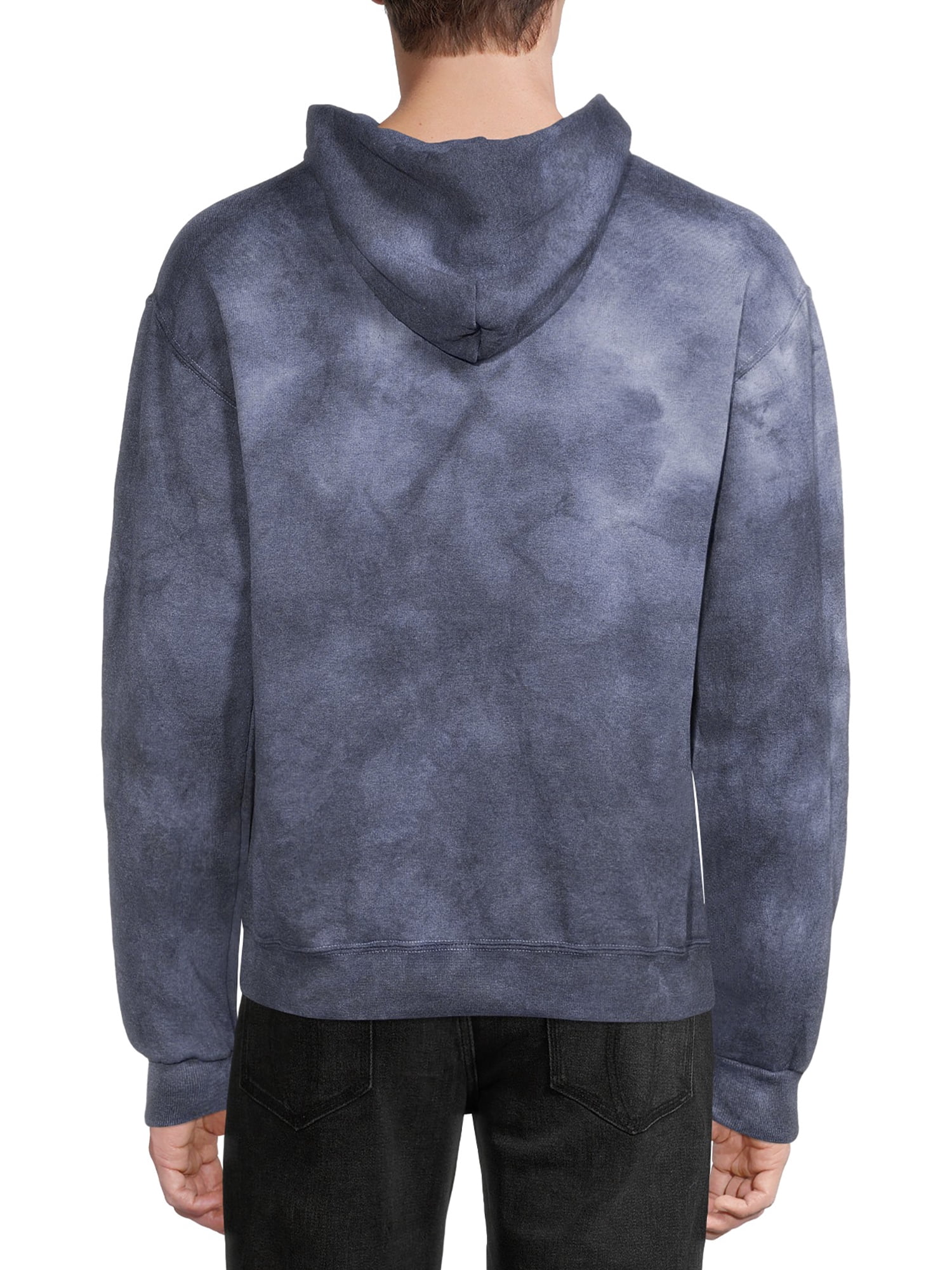 Star Wars Mandalorian Men's & Big Men's Tie Dye Hoodie Sweatshirt