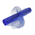 thumbnail image 1 of Mesh Ribbon (Blue With Silver Stripes) (21"X10Y) - Set of 2, 1 of 1