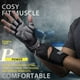 thumbnail image 4 of Guantes de levantamiento de pesas para gimnasio con muñequera para hombres y mujeres, protección completa de la palma para levantamiento de pesas, entrenamiento, fitness, colgar, dominadas Zhivalor Protección Deportiva, 4 of 9