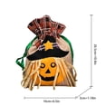 thumbnail image 2 of Halloween Candy Bag Cat Pumpkin Witch Drawstring Treat & Trick Bag Party Favor, 2 of 9