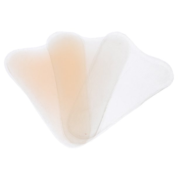 ColoMX Corrector de punta de camello para mujer, almohadilla de inserción a prueba de salpicaduras para ropa deportiva y trajes de baño, protector de ropa interior de silicona transpirable, 3 uds.