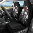 thumbnail image 2 of Uorisanigo Skull Rose Car Seat Covers 2 Pcs Car Seat Covers Front Seats Only Waterproof Breathable Easy to Install Anti-Slip Back Fabric Universal Fit for Auto Truck Van SUV, 2 of 7