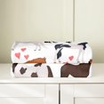 thumbnail image 4 of Galloping Horse Blanket,Cartoon Farmhouse Horses Throw Blanket for Kids Boys Girls Teens,Cute Safari Animal Fleece Blanket Twin 60x80,Kawaii Cowboy Cowgirls Pink Lover Heart Flannel Blanket Warm, 4 of 5