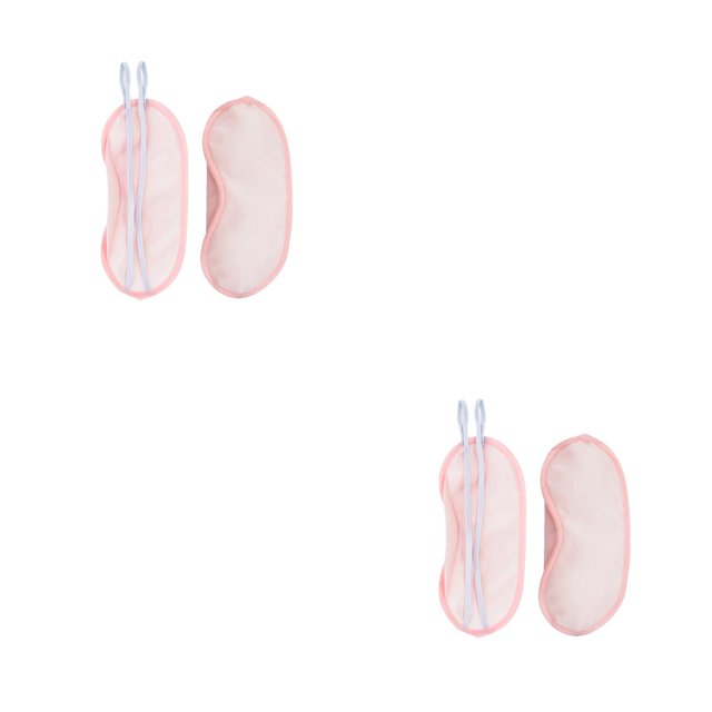 Qarigey Sombra de ojos Fácil de usar Venda para los ojos Prácticos cubre ojos para dormir Rosa claro 2piezas Rosa claro Qarigey CBP432269