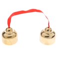 thumbnail image 2 of Esquirla Handcrafted Small Bronze Peng Bells Kids Musical Percussion Instrument L L, 2 of 7