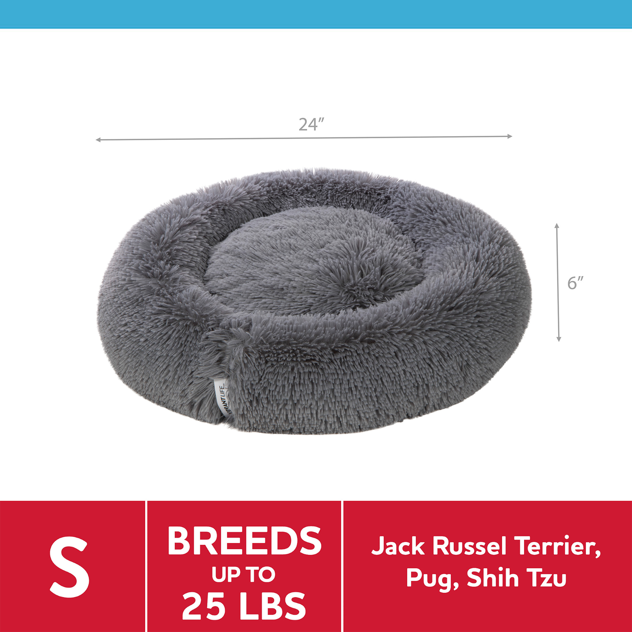 Vibrant Life Easy Lounger Mattress Edition Dog Bed photo 3