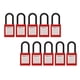 thumbnail image 3 of Kit de bloqueo de cable de seguridad NikouMX 10 piezas Juego de candados de seguridad, 3 of 8