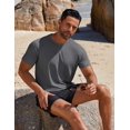 thumbnail image 3 of COOFANDY Mens Quick Dry T Shirts Short Sleeve UPF 50+ Rash Guard Shirts Cooling Shirts for Hot Weather, 3 of 6