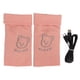 thumbnail image 1 of Guantes Térmicos USB, Guantes Térmicos Eléctricos De Medio Dedo con Patrón De Oso Pequeño Y Lindo De Moda para El Trabajo, Esquí, Al Aire Libre, Rosa, 1 of 8