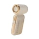 thumbnail image 4 of Ventilador de mano portátil USB silencioso pequeño compacto recargable mini ventilador de refrigeración velocidades ajustables para pesca camping Beige, 4 of 8
