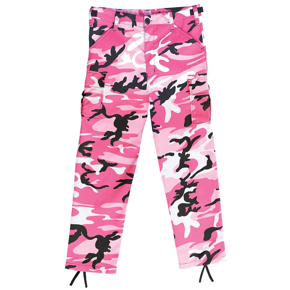 Rothco Kids Pink Camo BDU Pants 66116 - XS - Walmart.com - Walmart.com