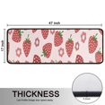 thumbnail image 5 of Kitchen Rugs Sets Of 2,Strawberry Plants Fruit Flower Anti Fatigue Kitchen Mat Rugs Non Slip Washable,Decorative Kitchen Floor Mats for Kitchen,Sink,Laundry,17"x47"+17"x47", 5 of 5