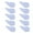 Blue, variant on Gieenan 10pcs Angel Wing Patches DIY Doll Gloves Clothing Bags Hair Clip DIY Supplies