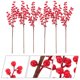 thumbnail image 1 of UPGRATOR 6Ud Ramas Decorativas De Bayas Rojas Artificiales Para Ambiente Y Fiesta, 1 of 6
