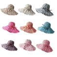 thumbnail image 2 of CUITING Chapeau de Soleil à Large Bord pour Femmes Été Respirant Protection UV Chapeau de Plage Pliable pour Femmes Rouge, 2 of 3
