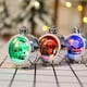 thumbnail image 2 of Bola de Navidad con luz LED, adorno colgante para árbol de Navidad, decoración para fiesta en el hogar, Papá Noel y dinero, 2 of 4