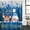 Blue, variant on Christmas Shower Curtain Set - Small 36" x 72" Washable Bathtub Curtain with 12 Hooks, Cute Santa Claus Reindeer Red Xmas Balls Snowy Grey Waterproof Fabric Stall Shower Curtains for Bathroom Décor