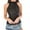 Black, variant on AOOCHASLIY Womens Tee Clothes Women's Shimmer Flashy All Sequins Embellished Sparkle Vest Tank Tops