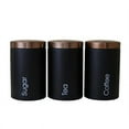 thumbnail image 2 of 3pcs Galvanized   Coffee and Sugar Canisters  Kitchen Dry Been Storage, 2 of 7
