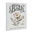 thumbnail image 4 of Pressed Flower Vintage Bath Canvas Wall Art, design by Lettered and Lined, 4 of 8