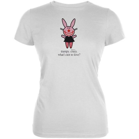 Happy Bunny - Trampy Crazy Ladies T-Shirt - X-Large