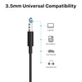 thumbnail image 7 of MyBat Pro 3.5mm Wired Stereo Headset with Mic, HD Sound, Noise Isolating, Over-Ear Comfort for Phone/PC/Tablet/Gaming - Black, 7 of 7