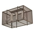 thumbnail image 6 of Meyda Tiffany 188936 Kitzi Golpe 3 Light 32" Wide Flush Mount Ceiling Fixture - Cafe-Noir, 6 of 7