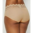 thumbnail image 6 of Olga Women's Secret Hug Hipster Silky Microfiber Panties, White (3 Pack), 6 of 9