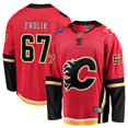 thumbnail image 1 of Michael Frolik Calgary Flames NHL Fanatics Breakaway Home Jersey, 1 of 2