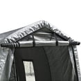 thumbnail image 4 of 6x8 Ft Portable Storage Shed Shelter Garage Carport Canopy Outdoor Motorcycle, 4 of 9