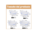 thumbnail image 2 of Contenedores De Almacenamiento Hermético De Cocina, 8 Piezas Xtellar transparentes, 2 of 4