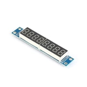 Treedix 5 pcs MAX7219 8-Bit Digital Display Module 7-Segment Numeric LED Display Serially Interfaced Compatible with Arduino
