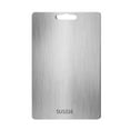 thumbnail image 6 of Stainless Steel Cutting Board for Kitchen Double Sided Dishwasher Safe Food Grade Metal Chopping Board for Meat Fruit Vegetables Professional Thickened 304 Stainless Steel Cutting Surface, 6 of 6