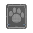 thumbnail image 5 of Cat Door Screen Pet Interior Lockable Magnetic Flap Screen Dog Mesh Fence Gate, 5 of 5