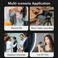 thumbnail image 4 of Wireless Lavalier Microphone System Lavalier Lapel Mic, 4 of 5