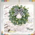 thumbnail image 5 of SLYNSHome Spring Wreaths for Front Door,Artificial Summer Flower Wreath with Wildflowers for Home Wall Farmhouse Springtime Easter Holiday Party, 5 of 7