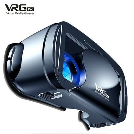 Peggybuy VRG Pro 3D VR Casque avec Contrôleur Lunettes de Réalité
