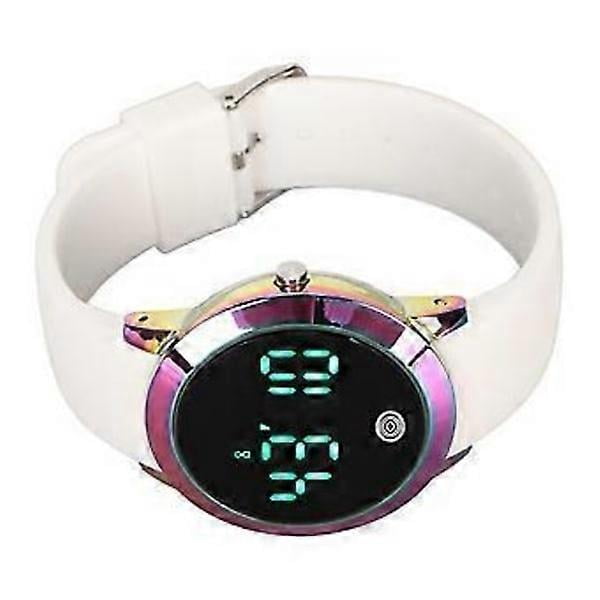 Digital Waterproof Watch: Multifunctional Stylish Color Touch Screen with Countdown Timer in Colored Shell