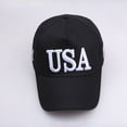 thumbnail image 5 of HAIJIE fishing hats Unisex Embroidered Baseball Cap Adjustable Twill Visor Hat Visor Women Large Hat Hats Visors Left Side Holy Visor Remote Control Visor And Tabletop Stand Foam Visor with Coil, 5 of 6