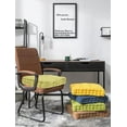 thumbnail image 4 of XmhyTop Thickened Durable Chair Cushions, Indoor & Outdoor Seat Pads, Bench Mats & Floor Pillows for Bedroom, Balcony, Car, Office, Patio & Travel, Green Square 16", 4 of 4