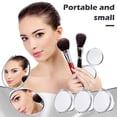 thumbnail image 5 of KY 8 Pcs Portable Folding Compact Mirror Bulk with 1X 2X Magnification Double Sided Mini Travel Makeup Mirror for Women Bridesmaid Gifts(Gold), 5 of 7