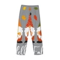 thumbnail image 3 of Lsque Hello Fall Gnomes Print Men's Pajama Pants, Lounge Pant - Comfortable Home Wear,Elastic Waistband, Stylish Design-XX-Large, 3 of 9
