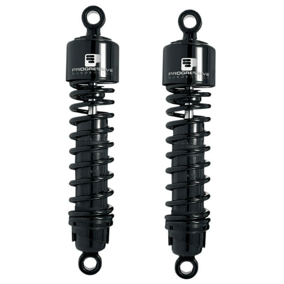 Progressive 412 Series Motorcycle Black 14.25" Rear Shocks (412-4024B)