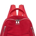 thumbnail image 4 of Stylago Corduroy Backpacks for Women with Tassel Front Pockets Casual Computer Daypack Ladies Medium Laptop Bags for Work Red, 4 of 7