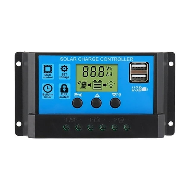 PWM Solar Controller 10A20A30A60A Charging And Discharging Photovoltaic Intelligent System Charging Controller ,High Efficiency