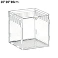 thumbnail image 1 of Acrylic Jumping Spider Enclosure, Transparent Reptile Terrarium Enclosure, Small Reptiles Habitat Tank Breeding Box for Tarantula Insect Snake Lizard, 1 of 8