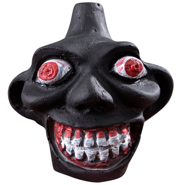 Silbato Muerte Azteca Espeluznante Auténtico para Accesorios Broma Halloween