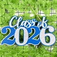 thumbnail image 5 of 2026 Graduation Decorations Class of 2026 Wooden Sign Blue Silver Graduation 2026 Graduate Sign Photo Booth Prop, 5 of 7
